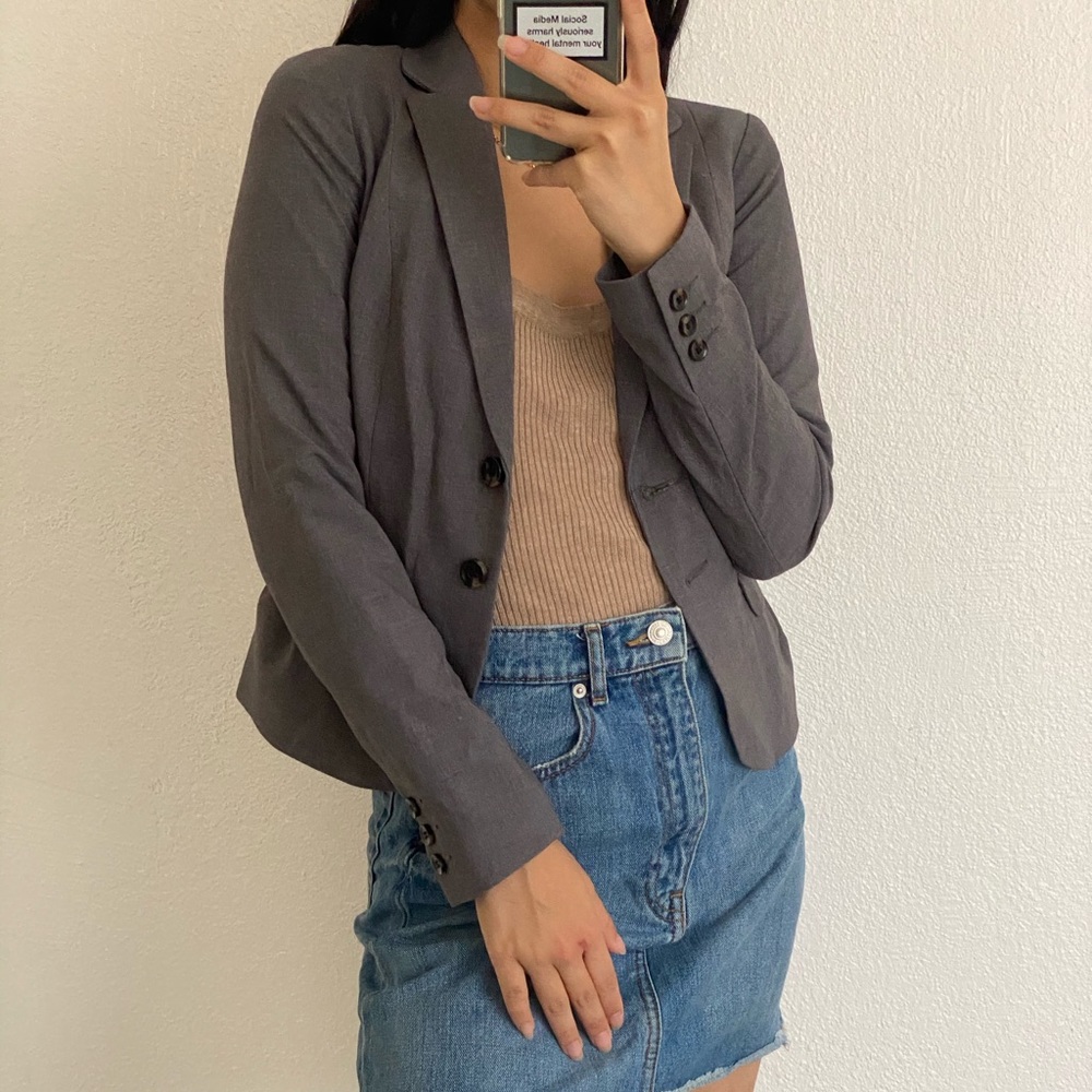 HM grey blazer